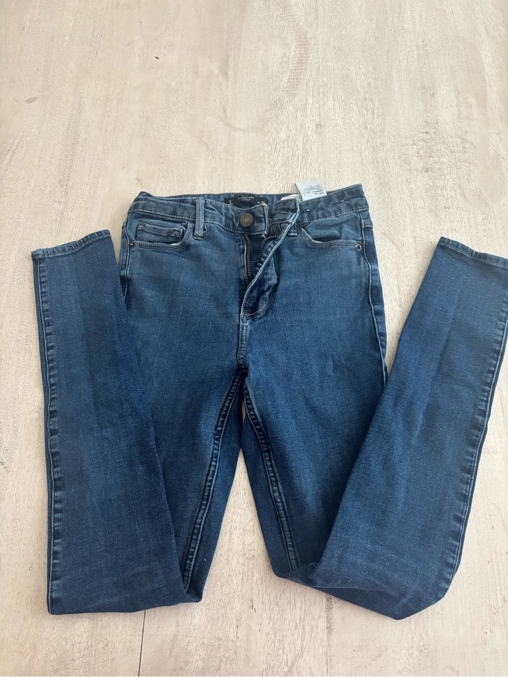 Abercrombie & Fitch Women's Dark Indigo Skinny Jeans